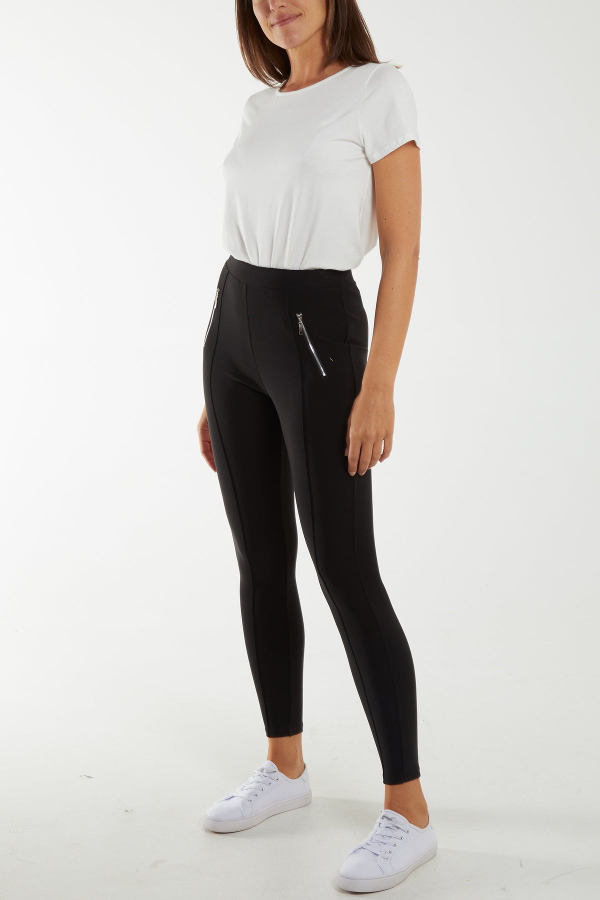 Double Zipped Pocket Legging