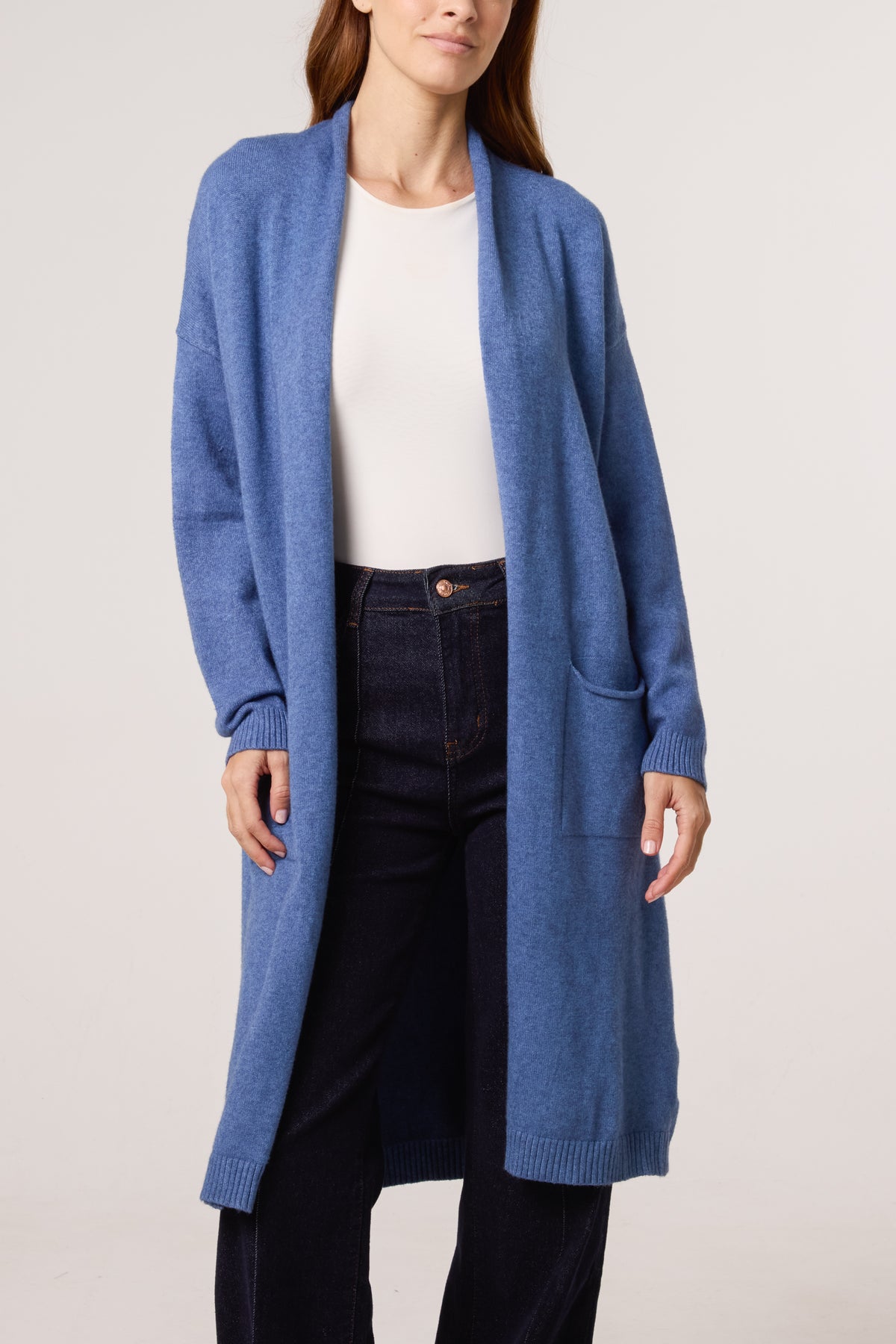 Starred Back Long Cardigan