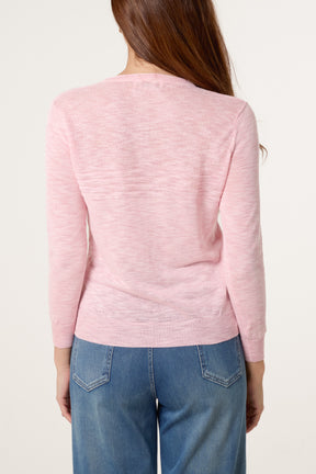 Button Through Pocket Cardigan