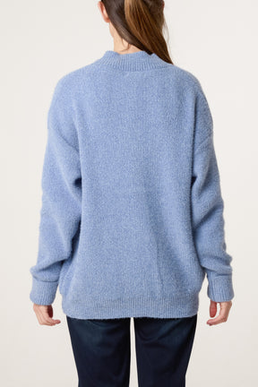 Cosy Knit Pocket Cardigan