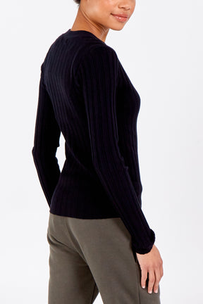 Ribbed Cardigan & Sleeveless Top Twin Set